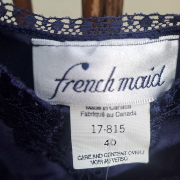 French Maid vintage camisole size 40🦋💙🦚 from Sears looks like size Large - Picture 2 of 6